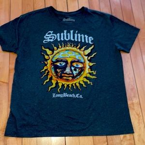 Sublime dark grey graphic Tee